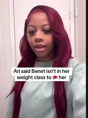 Ari said Benet isn’t in her weight class to 🥊 her @Hollywood 🎬❤️ @Ari💞 @Messymaj  #ari #arielle #ariellelynn #benet #benetnicole #neisha #famousdebo #debojania #janiameshell #janiahdairel #janiah #janiahsclips #neishaanddebo #deboandneisha #dramaalert  #realtalk #PersonalGrowth #ratedr #ratedrgang #influencer #influencers #influencercity  #ChrisGoneCrazy #FamousOcean #ExTalk #HealingJourney #MentalHealthMatters #RelationshipTalk #MovingOn #Growth #TikTokStories #Vulnerability #nolovelost #compacthouse #thecompacthouse #coupleconent #contentcreator #contentcreatortips #contentideas #contenthouse #podcastclips #podcasts #podcastclip #podcastshow #podcastlife #podcaster #podcastersoftiktok #twitch #twitchstreamer #twitchclips #twitchmoments #twitchtv #twitchtvstreamer #famousoceann #ocean #ch #chrisgonecrazygang #chrisgonecrazyandocean #eli #eliunique #eliunique😊 #eisha #eishagang #nia #niaandchris #chrisgonecrazyedits #chrisgonecrazyandnia #nialove #fyp #fypシ #fyppppppppppppppppppppppp #viralvideo #viraltiktok #viralmoments #clips #clipsdetwitch #clipped #trending #foryoupageofficiall #foryoupage❤️❤️ #foryoupagee #foryoupageofficial #explorepage #explorepage✨ #repost #share #10k #messymajshow #messymaj #live #messymajlives #amp #eli #ida #eliunique #idaandeli #famousdebo #messymaj 