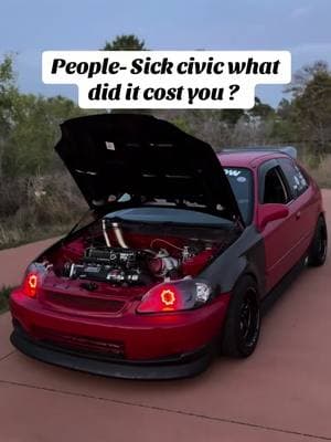 Way too much #civic #cars 