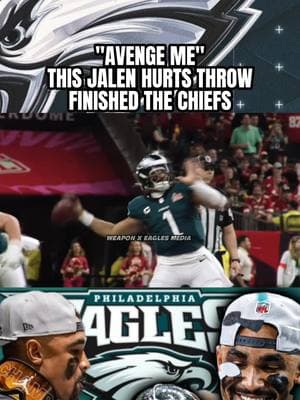 The Jalen Hurts Dagger that crushed the Chiefs in SuperBowl LIX  #philadelphiaeagles #jalenhurts #superbowllix #kansascitychiefs #chiefs #chiefsnews #chiefskindom #weaponxeaglesmedia #weaponx #weaponxeaglesedits #nfl #nfledits #edits #editing #philadelphiaeaglesnews #philadelphiaeaglesrumors #eaglesnews #eaglesrumors #gobirds #flyeaglesfly #explore #gobirds 