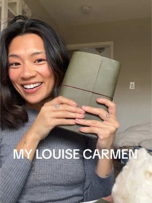 if you’re a journaling girl, you understand the excitement of opening up this beautiful piece of leather. it’s STUNNING. @louisecarmennotebooks #louisecarmen 