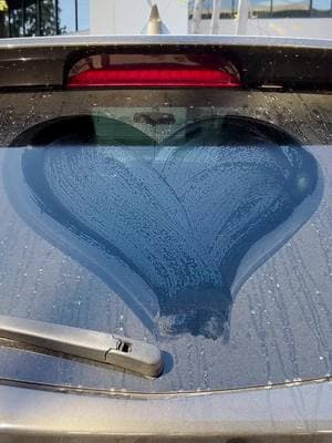 It's clear you love your car! 🥰 Keep that glass cleaner with Perfect Clarity (Glass Cleaner)! ✨ #happyvalentinesday #meguiars #carlove #ValentinesDay #glasscleaner #automotive #detailer #cleanglass #heart #reels