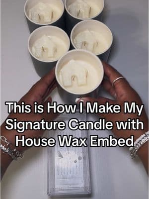 This is how I make my signature Candle That Feature’s a House Wax Embed. Like and Follow if you enjoyed this video #howtomakecandles #scentedcandlesathome #howtomakecandlestutorial #candlemakingforbeginners #bestcandles #candlemakingtips #bestsmellingcandles #candlestobuy #bestnontoxiccandles #nontoxiccandles #soycandles #cleanburningcandles #candlemaking #howtomakesoycandles #candletok #bestcandlesforhome #makingcandlesathome #candlebusinesstips 