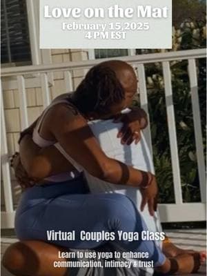 Happy #ValentinesDay or #blackloveday to you all🖤 Here’s a #flashbackfriday of us showing up for ourselves with love. We hope you are blessed with kindness, peace and love in this day and everyday. We still have some slots for open for our virtual Couples Yoga tomorrow. Class is open to all couples and all level yogis. Join us of you can, it will be a pleasure to practice with you.🧘🏾‍♂️🧘🏾‍♀️ #yogainspiration  #blackyogis #relationships  #yogainspiration  #datenight  #healthyliving  #intimacy #yogaforbeginners  #zohameanslight