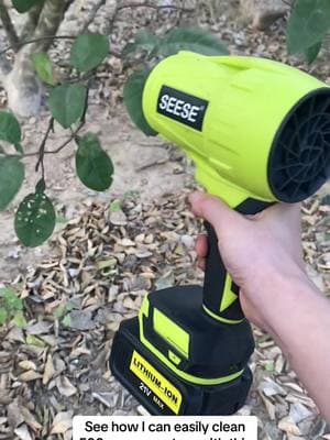 This blower is a must have. light weight, and powerful#wireless #blower #evaluation #shoptiktok #backtoschool #tiktokfinds #blower #leafblower #outdoortools #outdoorequipment #ad #goodthing #TikTokShop #usa_tiktok #fyp