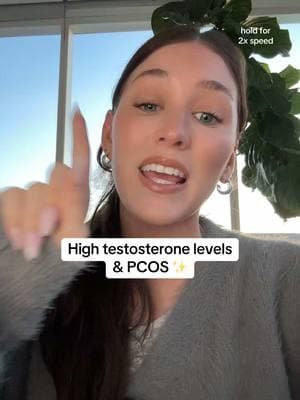 High testosterone with PCOS? This is where you can start to bring those levels down! ✨ #pcos #pcosawareness #pcosdiagnosis #pcosproblems #pcoslife #pcossupport #pcosfighter #pcoswarrior #pcosdietitian #pcostreatment 