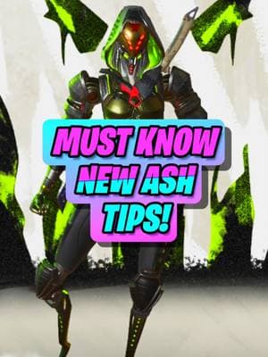 MUST Know NEW Ash Tips For Apex Legends! #apexlegends #apex #apexlegendstips #apexlegendsclips #GamingOnTikTok