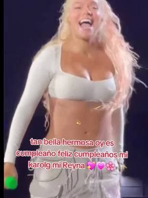 bella hermosa mi Reyna 💖 💗 💓 🫶 🌸 🎂✨️🦋 #karolg #feid #mañanaserabonito #medellin #karolgcolombia #karolgfans 