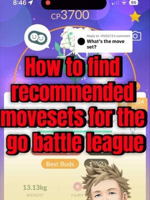 Replying to @-i928273 this is one way I find out what moves I need to use for the go battle league, I hope this helps #pokemongopvp #pokemongobattle #gobattleleague #pokemongotips #pokemongocommunity #pokemongotiktok #pokemongodaily #pokemongotipsandtricks 