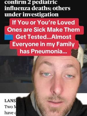 #greenscreen If you or someone is sick do NOT bypass the flu test you could have pneumonia like my family. #fypシ #fyp #viralvideo #flu #pneumonia #serious #dangerous #sick #gettested #nojoke #crazy #doctors #scary #illness #sick #terrible #family #becautious #influenza #bad #storytime 