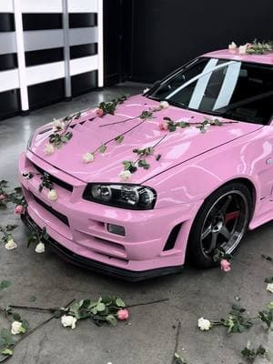 Will you be mine? #nissan #gtr #r34 #pink @PurePPF 