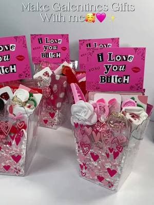 My love language is gifts/giving🥹🥰🩷🫶🏼 . #galentines #valentines #galentinesgifts #girlgifts #friends #fyp #vday 