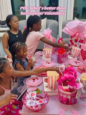 Creating memories, spreading love and making my girls feel extra special because that’s what Valentine’s is all about 💕🩷 #mommylove #ValentinesDay #momof4 #girlmom #valentine   