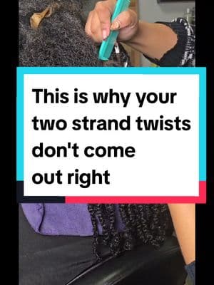 Here are a few tips that may help your two strand twists come out better. Sometimes a few tips can make your hair style 10 times better. Next video I'll show yall how to moisturize your protective style throughout the time that you are wearing them. Drop any questions you may have about doing 2 strand twists. #twostrandtwists #naturalhaircaretips #houstonnaturalhairsalon #houstonnaturalhairstylist  #protectivestyles #naturalhaircare 