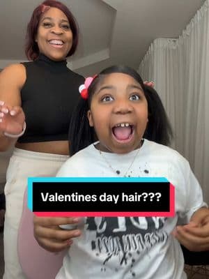 Valentines hairstyle #kidsoftiktok #kidtok #kidsbelike #kidhairstyles #90saesthetic #90sfashion #90shairstyle #hairstylesforblackwomen #hairstylesforblackgirls #naturalhairstyles #hairtok #valentinedayhairstyle #valentinesdayhairideas #hairideas #fyp