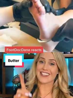 Part of a balanced breakfast! 🎥 @kazu9417 #butter #foot #unexpected #surprise