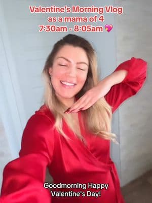 HAPPY LOVE DAY!!!♥️💖 I hope you feel so loved cause YOU ARE!! xx Angela Claire #vday #mamaof4 #momof4 #morningvlog #momlifebelike #sistersister #momlifevibes #loversday #breakfasttime 