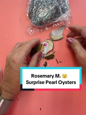 Rosemary M. 🫣 Surprise Oysters  Love it, 💕 you can open yours at home or we can make a video for you. You can order yours by clicking the link in bio or going to Dezlin.com to order! 1000s of items available. US Based Company   #pearlparty #edisonopening #pearls #pearl #gooddeal #scoops #sterlingsilver #jewelry  #fyp #goodstuff #candle #candles #shoppingaddict #shoppingfun #shopping #ringbomb #usbased #awesomedeals #baroquepearls #dezlinscoop #dezlinreveals #oysters #oysteropening #oysteropenings #pearlopening #pearlparty #birthdaygirl #birthdaygift #birthdaygifts #giftidea #giftideas #fypp #edisonopening