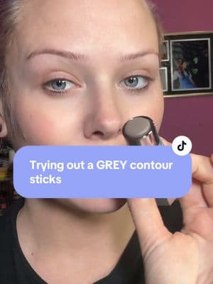 A GREY contour stick!? Let’s give it a go. Picking the correct contour shade is really not as easy as you would hope it would be because the whole intent of a contour is to create a shadow and you want the shadow you create to mimic the natural shadow that your face gives. Definitely not one size fits all! #makeup #contour #contourtips #cooltonedmakeup #mua #makeuptok 