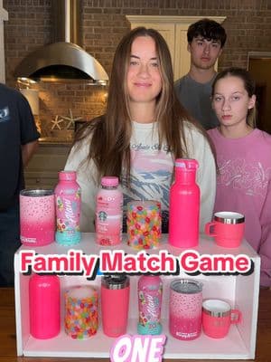 Valentine’s Day pink match game! #matchgame #familygamenight #familyfun #partygames #ValentinesDay 