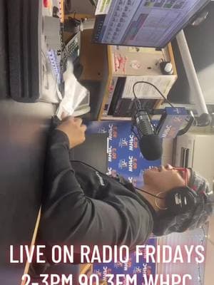 EVERY FRIDAY 2-3PM LIVE ON AIR 90.3FM COLLEGE RADIO #RADIO #COLLEGERADIO #FMRADIO #RADIOHOST #HOST #LIVEhighlights #TikTokLIVE #LIVE 