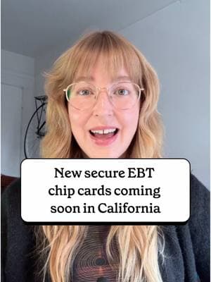 Big news for California EBT users: A new secure chip card is coming to your mailbox soon! 🚨  🔐 With added security features, these new cards help protect your food stamps and cash benefits from EBT theft when you tap to pay.  🏠 Make sure your address is up to date with BenefitsCal in order to receive your new card.  #propelapp #ebt #snap #ebtbenefits #ebtiktok #foodstamps #ebtcard #snapbenefits #ebttheft #ebtfraud #california