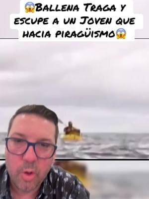 #greenscreenvideo Una ballena traga y escupe a un piragüista en el estrecho de Magallanes Dell Simancas, de 49 años y su hijo Adrián de 24, estaban haciendo piragüismo cuando de pronto una enorme ballena engulle a Adrián. Su padre pudo grabar cómo el animal atacó al joven, que desapareció durante unos segundos. Finalmente Adrián consiguió salir a la superficie y pudo ser socorrido por su padre #ballena #magallanes #kayak #historia 