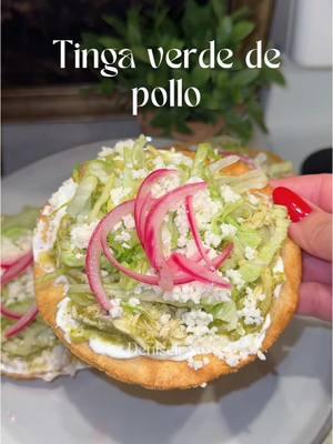 Tinga verde 🤍 #tingaverde#tingadepollo #cocinando#enlacocina#cocinaconmigo#mexicana#mexicantiktok#creatorsearchinsights#fyp#foryoupage#paratii#recetas#recetasmexicanas#comidamexicana#esposa#sahm