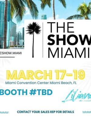 🌴 THE SHOW MIAMI 🐚 2025 March 17-19 📍 Miami Convention Center See you there!!😘 💗#Lilibabes #LilianaShoes #LilianaFootwear #Fashion #Tending #Style #OOTD #Outfit #WomenFashion #WinterFashion #HighStreetFashion #2025trending #2025trends #SS2025 #ShoeTrend2025 #Inspo #Shoestagram #ShoesAddict #ShoesOfTheDay #SOTD #KOTD #LoveShoes #Love #WomensShoes #ShoesForSale #WinterShoes #Shoes #theshowmiami #shoestradeshows