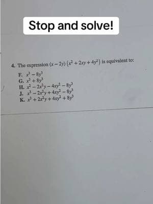 Sat question of the day.  . #mathhelp #polynomials #mathhelp #mathtutor #mathteacher #mathhomework #letmehelpyou #fypppp #fyp #schoolwork #homework #mathquestion 