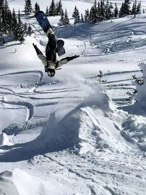 British Columbia has been treating is well ❤️‍🔥🇨🇦  #snowboarding #wintersport #backflip #jump 