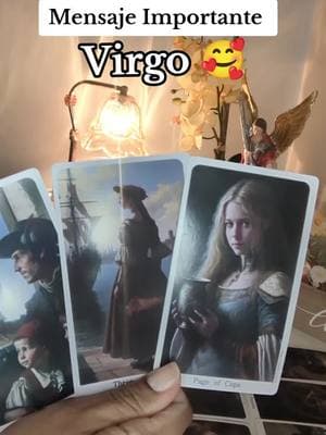 Virgo ♍ Alguien se siente muy enamorado de ti #virgo #virgo♍️ #tarot #fypage #fyppppppppppppppppppppppp #paratii #predicciones #tarotcards #TikTokShop #usa🇺🇸 #Love #tarotreading #amor 