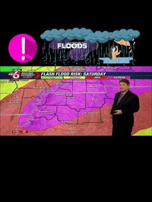 (#WPSD )-TV:#fyp Friday evening #February 14, 2025: The #NationalWeatherService /#NWS is warning of a very serious #FLOOD threat on Saturday (February 15) with a #rare #HighRisk for excessive #rain across northwest #Tennessee /#TN (#TNwx ) and much of western #Kentucky  /#KY  (#KYwx ) including #Paducah /#PaducahKY  |#weatherTOK |