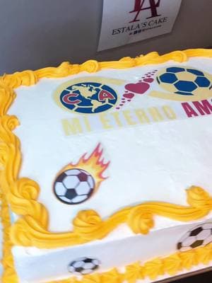 #cakedecorating #gelatinas #SmallBusiness #estalascake #rexgeorgia #atlantageorgia #clubamerica🦅💛💙 #clubamericalaxla  @Kamila Cakes  