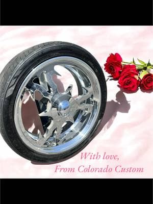 Love is like a wheel, it keeps us spinning in the right direction. But this Valentine's Day, let's take it up a notch with the Pikes Peak wheel design – because nothing says "I wheelie love you" like a perfect blend of speed, style, and performance! 💘🛞 #PikesPeak #PikesPeakColoradoCustom  #coloradocustom  #ColoradoCustoms 