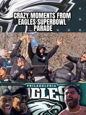 "CRAZIEST SUPERBOWL PARADE EVER" Philadelphia Eagles Celebrate Superbowl LIX Win vs Chiefs #philadelphiaeagles #superbowlparade #nfl #superbowllix #flyeaglesfly #gobirds #eaglesnews #eaglesrumors #weaponxeaglesmedia #weaponx #weaponxeaglesedits #nfl #nfledits #edits #eaglesedits #nfledits #saquonbarkley #jalenhurts #superbowlmvp #ajbrown #celebration  #nfceast #fyp #explore 