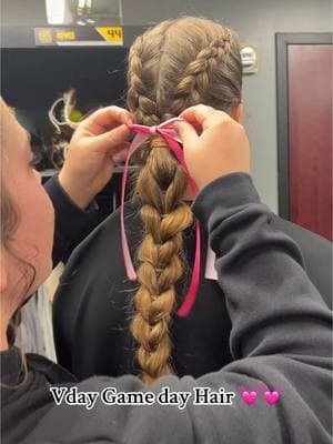 a big bubble hair day #softball #kennesawstateuniversity #hair 