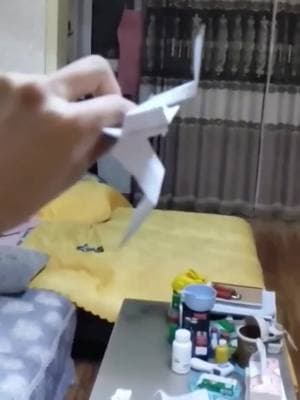 #DIY #paperairplane #popular #papercut #manual #diyproject #origami #fire 