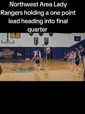 Northwest Area Lady Rangers eight minutes away from a Mid-Penn Athletic Conference Championship 22-21 lead over Muncy Friday #Muncy #Northwest #Shickshinny #lycomingcountypa #piaadistrict4 #luzernecountypa #PIAA #pennsylvania #pennsylvaniacheck 