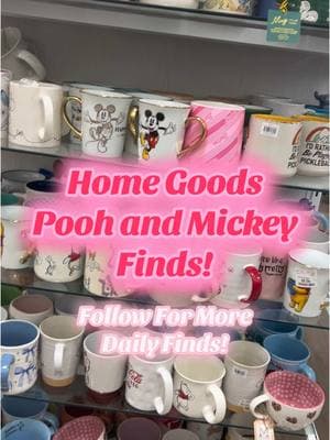 Home Goods Disney Finds! Pooh and Mickey Addition! #fyp #foryou #homegoods #homegoodsfinds #homegoodshaul #homegoodsdisney #homegoodsdisneyfinds #homegoodswinniethepooh #poohbear #winniethepooh #mickeymouse #disneymugs #mugs #coffee #homegoodsmugs #homegoodsmug #disneyfinds #tjmaxx #tjmaxxfinds #homegoodstok #homegoodstiktok #tjmaxxtok #tjmaxxtiktok 