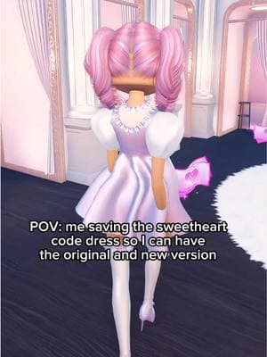 Who else saved the original sweetheart code dress ?  #roblox #dti #dtiroblox  #dticodes #dtiupdate #dresstoimpressroblox #dresstoimpress #robloxdresstoimpress 