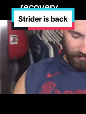 Spencer Strider is ready for a return to the #Braves. #MLB #springtraining #atlantabraves #baseball #spencerstrider #foryou #viral 