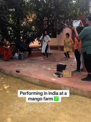 Bucket list check off. More great moments from india. #indiatravel #indiatrip #partyoffive #momofthree #indiandance #danceschool #mangofarm #indianfarm #brownmom #bigdesifamily #southindian #southasiantiktok #brownculture 