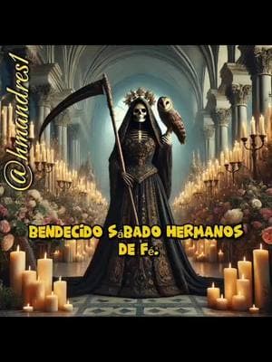 Bendecido Sábado hermanos de fé. Dios Todopoderoso y Santísima Muerte, en este día, Nos dirigimos a ustedes con corazones llenos de agradecimiento y alegría, Por todas las bendiciones que han derramado sobre nosotros, por la familia que nos acompaña Y por cada oportunidad que nos conceden para crecer y ser felices. En este sábado 15 de febrero, les damos gracias por este despertar, Por la fuerza y la esperanza que nos brindan, incluso en medio de los problemas, Por permitirnos mantener la fe y llenar nuestro espíritu de esperanza y alegría. Nuestro propósito hoy es hacer el bien sin dudas ni angustia, Vivir plenamente y cumplir con todas nuestras obligaciones con amor y alegría, Dando siempre lo mejor de nosotros mismos, sabiendo que los grandes triunfos Se obtienen a través de grandes esfuerzos y dedicación. Dios Todopoderoso y Santísima Muerte, les pedimos que nunca se aparten de nuestro lado, Pues nuestras victorias y alegrías solo serán completas si ustedes están con nosotros. Por favor, tomen nuestras manos y ayúdennos a avanzar por el pasaje de la vida. Muéstrennos el buen camino, les suplicamos que nos guíen por sendas de regocijo y prosperidad, Aparten a los enemigos malintencionados de nuestro camino y permítannos tener Un corazón lleno de amor y bondad. Todo lo bueno que hagamos en este día se lo queremos ofrecer a ustedes, Dios Todopoderoso y Santísima Muerte. Les pedimos también por nuestra familia, cúbrannos con su hermoso manto de luz, Amor y protección. Permítannos alcanzar nuestros anhelos y propósitos, Y al llegar la noche, dennos la dicha de reencontrarnos en nuestro hogar Para dar testimonio de su infinita bondad. Dios Todopoderoso y Amada Madre, les invitamos a que habiten con nosotros en nuestro hogar. Hoy declaramos que en este nuevo día todo nos saldrá bien, Y nuestra jornada estará llena de dicha, bendiciones y prosperidad, Porque ustedes están con nosotros, y como siempre, nunca nos faltará nada. Amén Dios Todopoderoso y mi Santísima Muerte. #oracionsantamuerte #santamuertealtar #santamuertedevotee #santamuerteoracionsabado #oracionsabadosantamuerte #santamuerte #santamuertedevotee #santamuerteculto #santamuertealtar #santamuertetiktokcheck #santamuertedamadenegro #santamuertemadremia❣️💕 #amén #amén🛐❤️ #sabadou #santisimamuerte #foryoupage #foryourpage #foryoupageofficiall #parati #paratiiiiiiiiiiiiiiiiiiiiiiiiiiiiiii #dalelikeeeeee #dalelikeycomparte🤩🤩🤩 #dalelikeporfavor #comparteme #comparteestevideo #amén🙏⚘ 