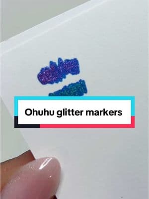 Trying out the Ohuhu glitter markers #ohuhumarkers #glittermarkers #cozyhobbies #colorwithme #coloringforfun #adultcoloring #giftideas #coloring #spotlightfinds #TikTokShopLoveAtFirstFind #tiktokshoprestock 