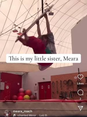 How many of us can say we moved out of the country at 17 to pursue our dreams??? Follow my little sister and let her know her story is worth telling! #fyp #foryou #circus #circuslife #trapeze #france #italy 