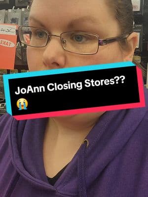 As a crafter, this sucks... JoAnn Fabrics is such an amazing crafting store #joannfabrics #storeclosing  #amazon #onlineshopping #nostalgia #heartbreak #thissucks #fyp 