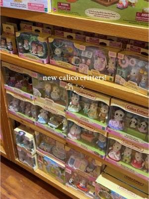 first time seeing these sets! find them at geppetos in sd! #calicocritters #calicocritterstiktok #sylvanianfamilies #trinkets #calicocritterscollection #sandiego #viral #fyp 