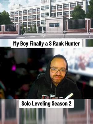 My boy finally a s ranked hunter #sololeveling #sololevelingedit #sololevelinganime #animetiktok #animereaction #animereactions #animerecommendation #fyp #fypシ 