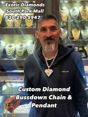 🔥 First-time customer came through and cashed out on a Diamond Cuban Link Chain and Custom Bussdown Pendant! 💎💯 At Exotic Diamonds, we provide the finest in custom jewelry and luxury pieces! Whether you’re looking for chains, pendants, rings, or bracelets, we’ve got you covered. Visit us at South Park Mall or call 830-290-5947 to create your dream piece today! ✨ #ExoticDiamonds #CubanLink #CustomJewelry #BussdownPendant #LuxuryJewelry #DiamondsAreForever #IceCold #BlingBling #JewelryAddict #LuxuryLife #ChainGoals #SparkleAndShine #GoldChains #DiamondChains #JewelryOnPoint #MadeJustForYou #SouthParkMall #ExclusiveJewelry #CustomDesigns #ShinyVibes #JewelryLovers #DiamondsOfInstagram #BigBling #CashOut #JewelryShopping #dreampiece 