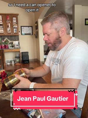 Forgot to post this yesterday! #💘 @Mike D never ceases to amaze me. How do guys just know everything!? #vday #gift #jeanpaulgaultier #jeanpaul #cologne #valentine #Love #howdotheyknow #can #canopener #anticlimactic 